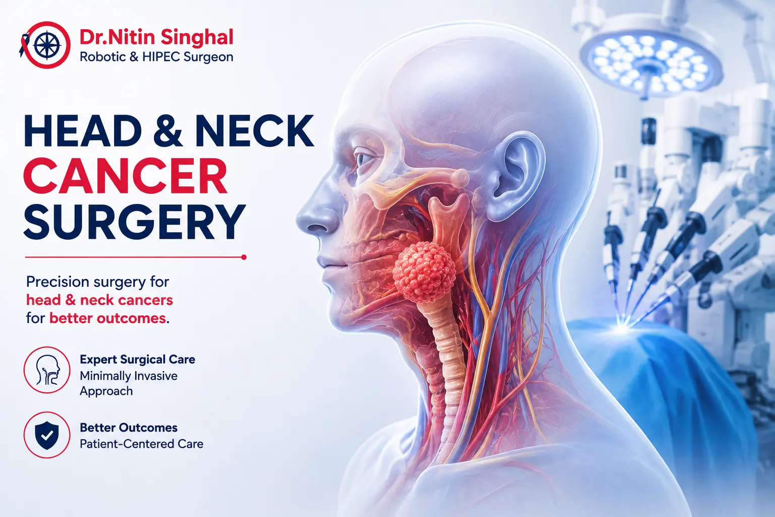 Head & Neck Cancer Surgery, Dr Nitin Singhal Ahmedabad