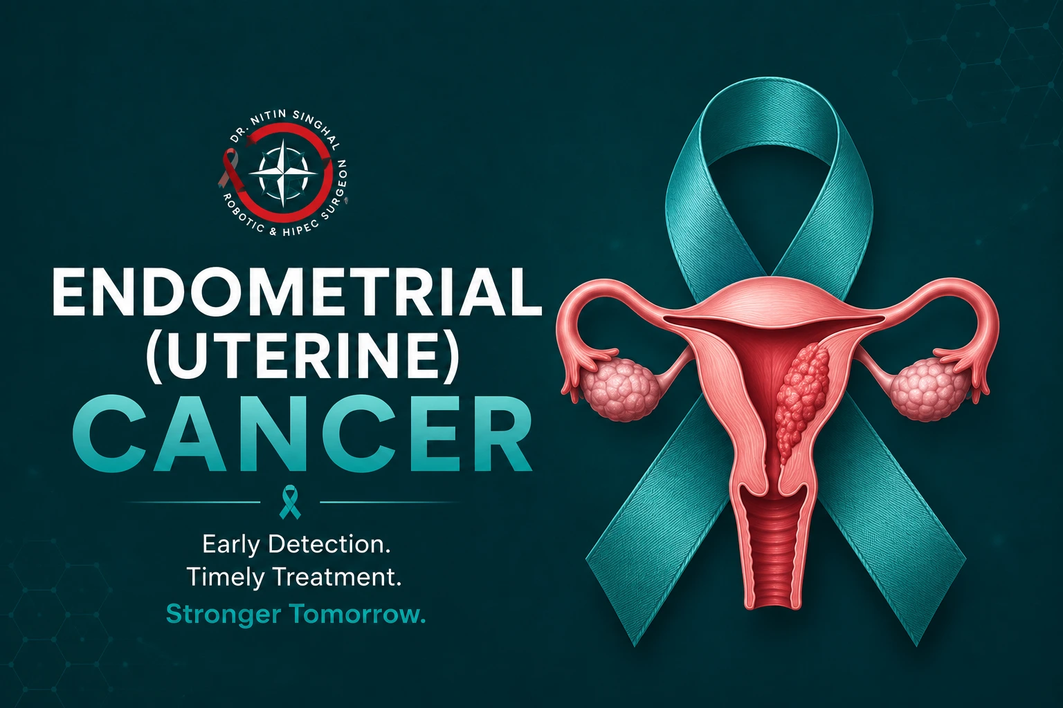 Robotic endometrial (uterine) cancer surgery — Dr. Nitin Singhal, Ahmedabad
