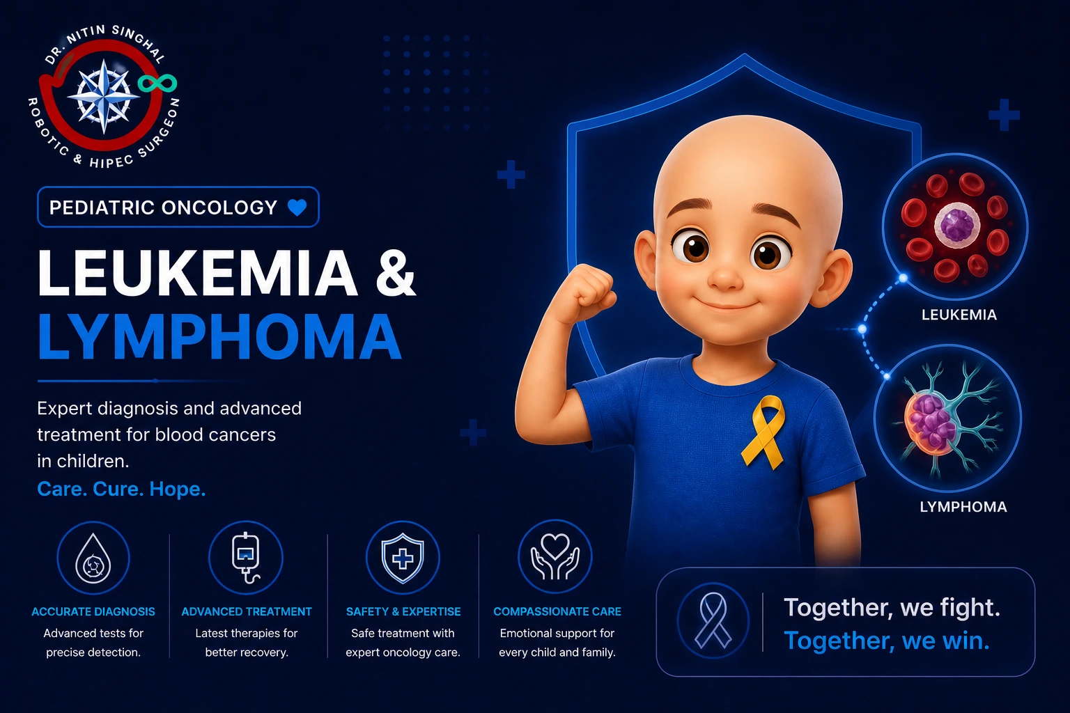 Leukemia and Lymphoma treatment in children, Dr Nitin Singhal Ahmedabad