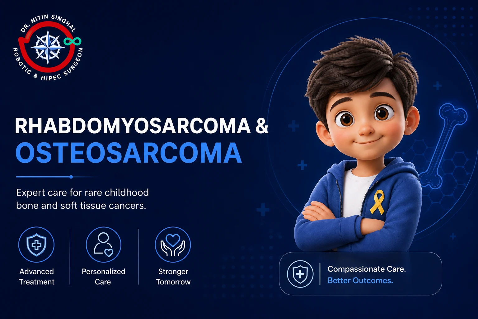 Rhabdomyosarcoma and Osteosarcoma treatment in children, Dr Nitin Singhal Ahmedabad