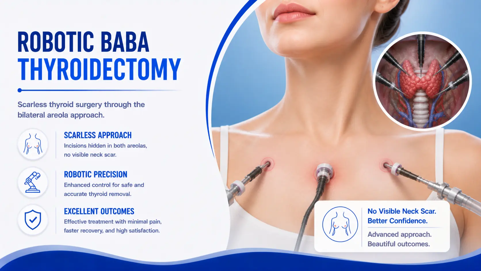 Robotic BABA thyroidectomy